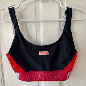 PE Nation workout set leggings and sports bra barely worn